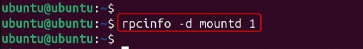 rpcinfo Command in Linux6
