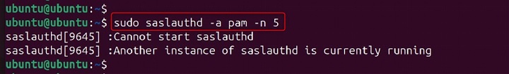 saslauthd Command in Linux6