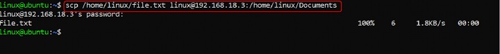 scp Command in Linux1