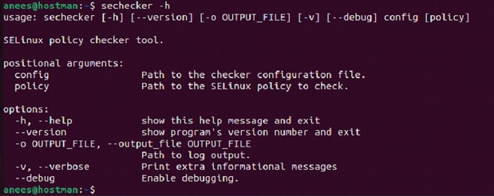 sechecker Command in Linux2