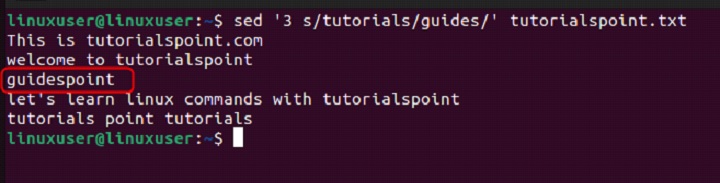 sed Command in Linux8