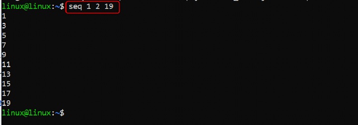 seq Command in Linux1