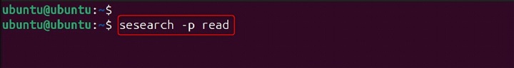 sesearch Command in Linux4