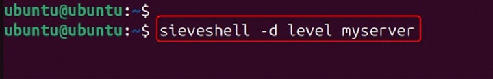 sieveshell Command in Linux15