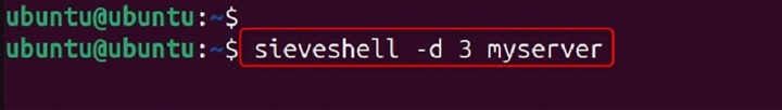 sieveshell Command in Linux16