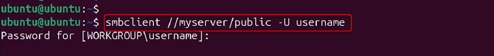 smbclient Command in Linux3