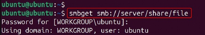 smbget Command in Linux1