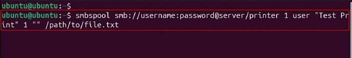 smbspool Command in Linux2