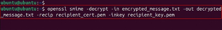 smime Command in Linux2
