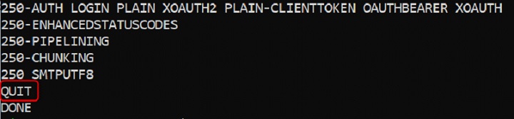 SMTP Command in Linux6