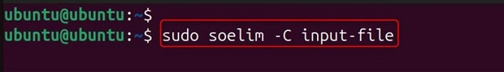 soelim Command in Linux11