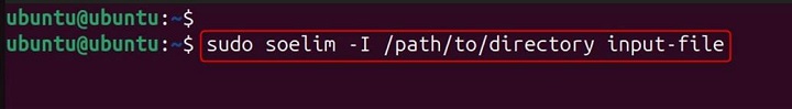 soelim Command in Linux8