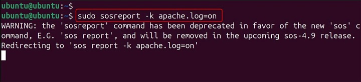 sosreport Command in Linux14