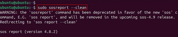 sosreport Command in Linux17