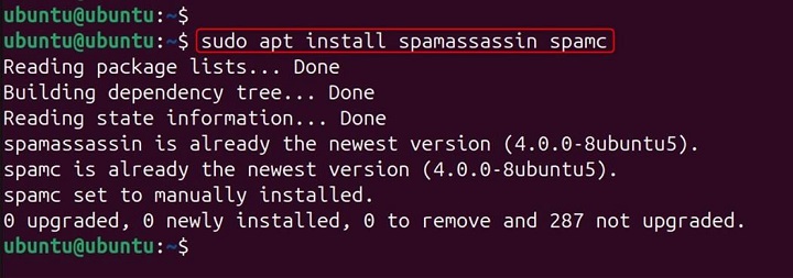 spamd Command in Linux1