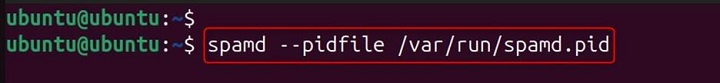 spamd Command in Linux10