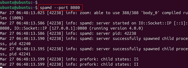 spamd Command in Linux3