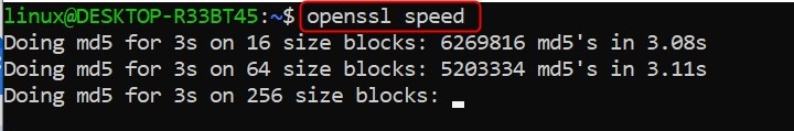 Speed Command in Linux1