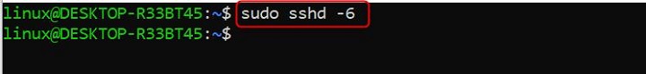 sshd Command in Linux2