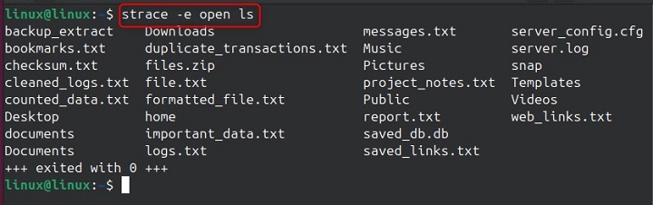 strace Command in Linux2