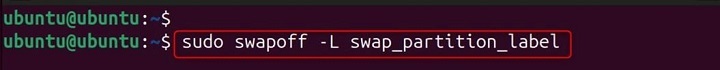 swapoff Command in Linux4