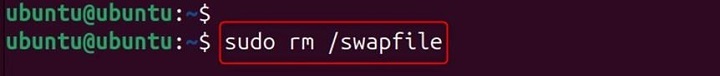 swapoff Command in Linux7