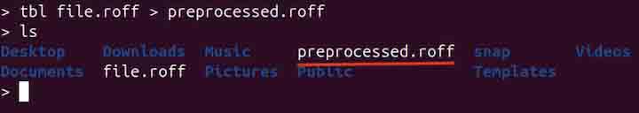tbl Command in Linux4
