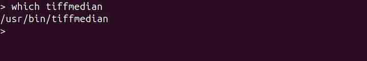 tiffmedian Command in Linux1