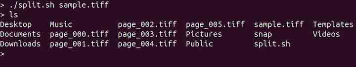 tiffsplit Command in Linux4