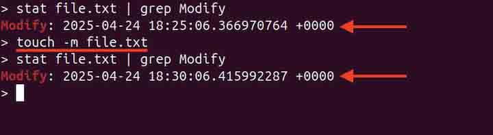 touch Command in Linux4