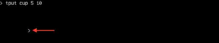 tput Command in Linux4