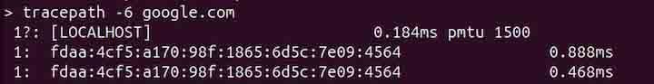 tracepath Command in Linux3