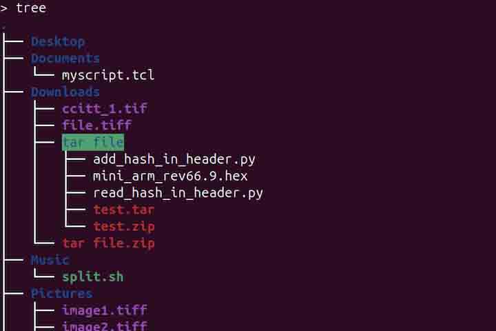 tree Command in Linux2