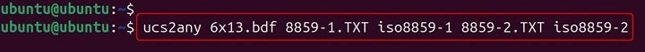 ucs2any Command in Linux4