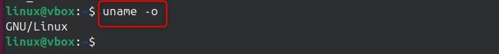 uname Command in Linux7