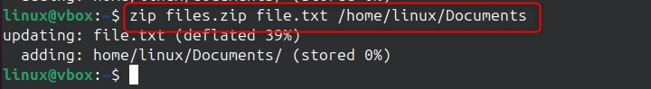 unzip Command in Linux3