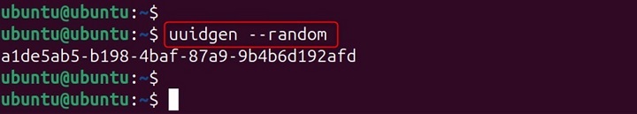 uuidgen Command in Linux10