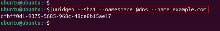 uuidgen Command in Linux13