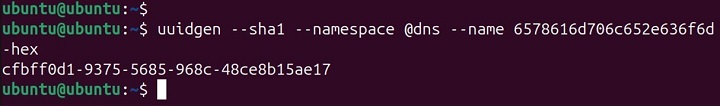 uuidgen Command in Linux8