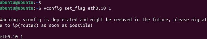 vconfig Command in Linux3