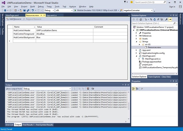 App Localization Add Name